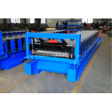 Máquina formadora de rolos para fabricação de chapas de telhado empilhador automático